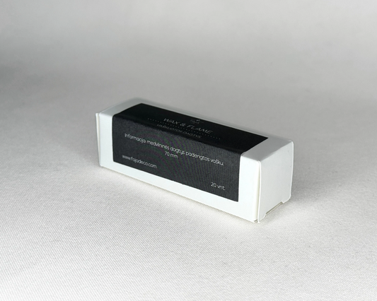 Vaškuotos dagtys “Wax & Flame”