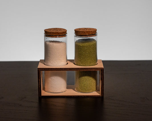 2 dalių žvakių rinkinys "Winter forest"