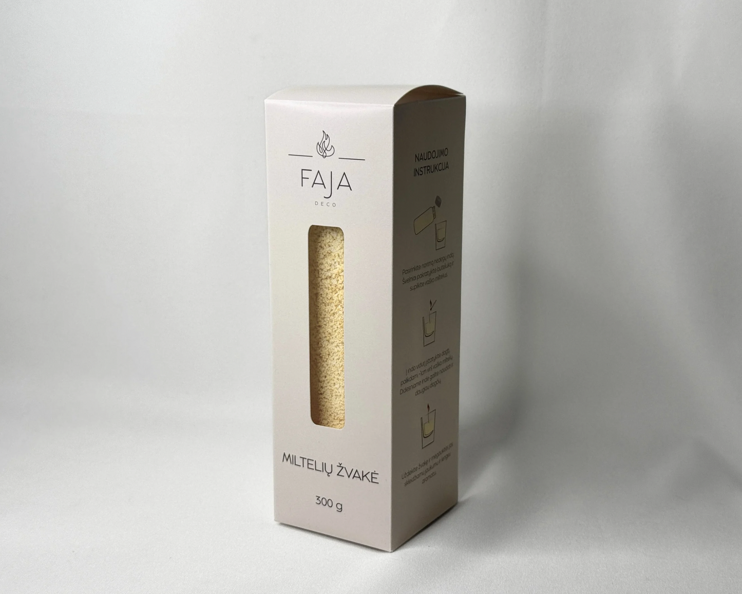 Miltelių žvakė Champagne