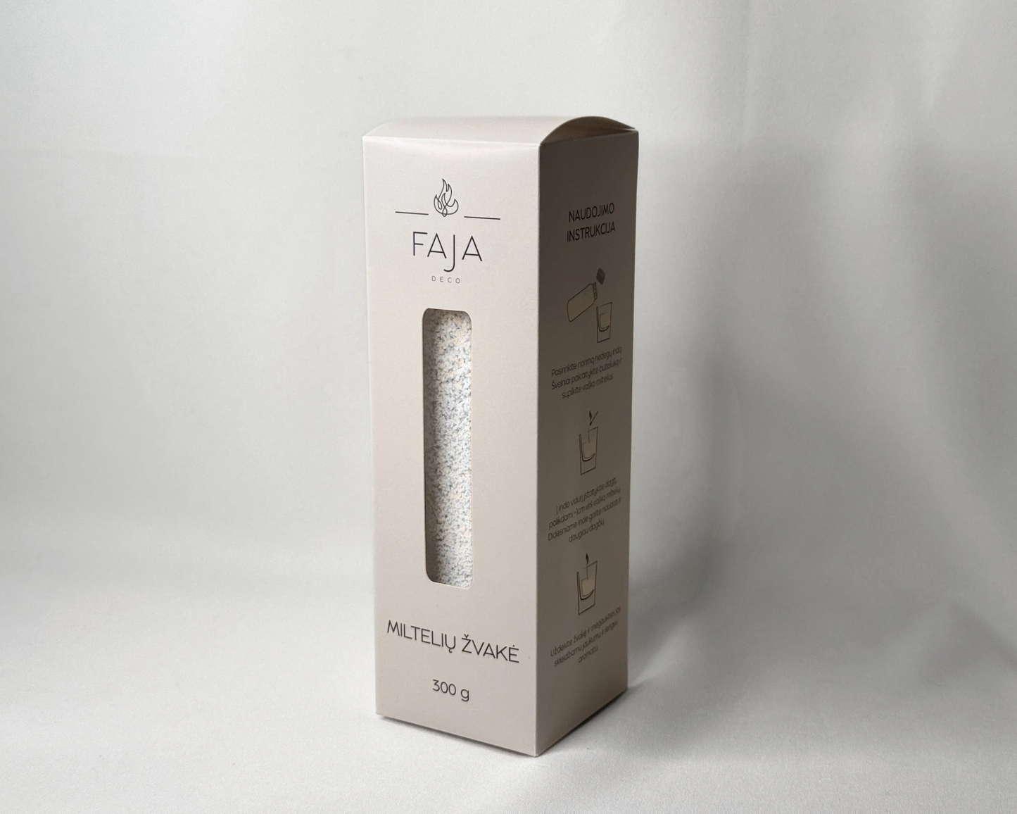 Miltelių žvakė Snow White