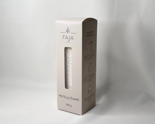 Miltelių žvakė Snow White