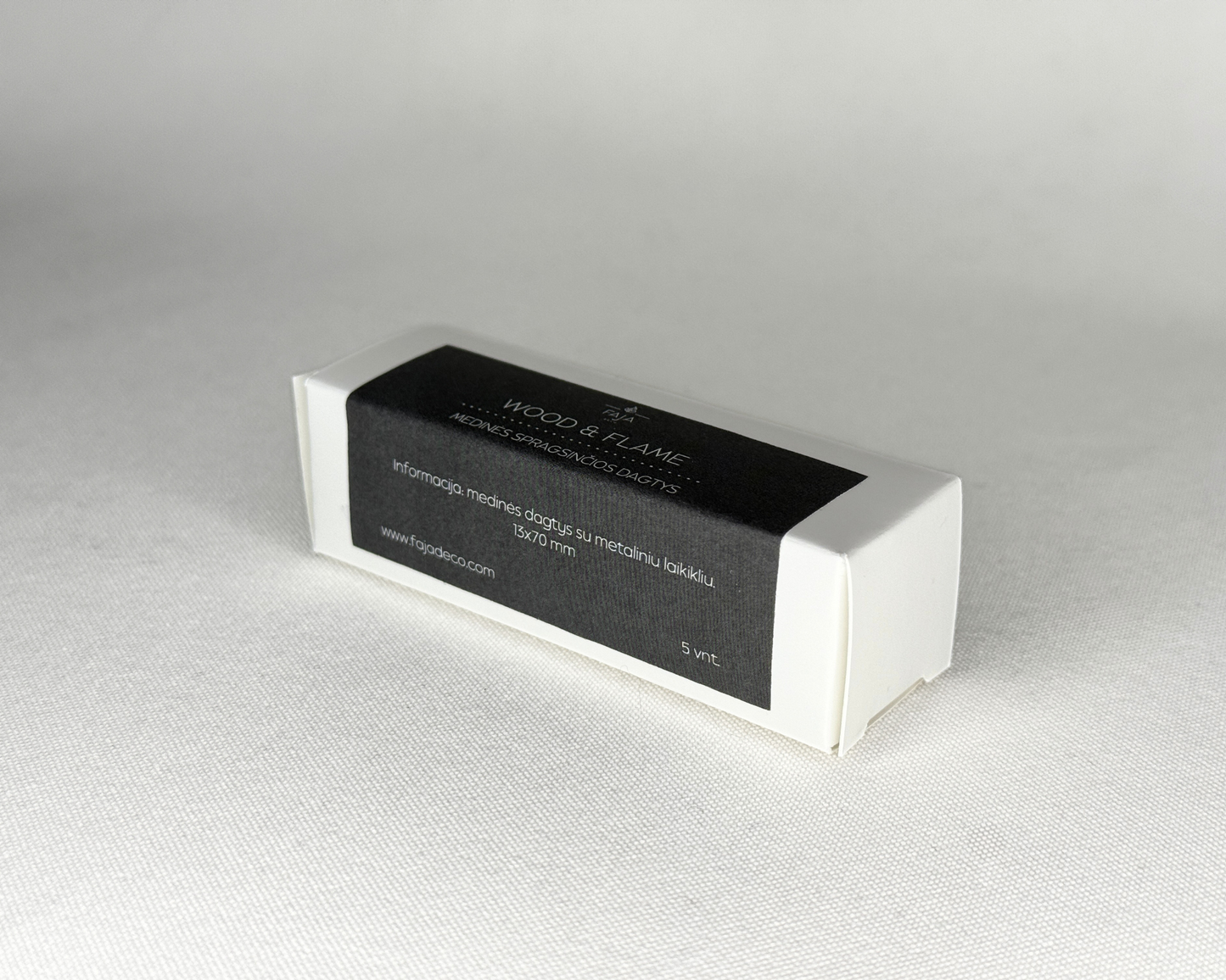 Medinės dagtys “Wood & Flame”