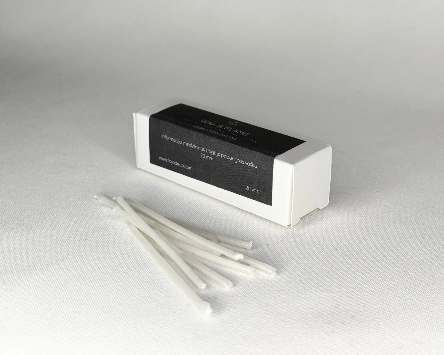 Vaškuotos dagtys “Wax & Flame”