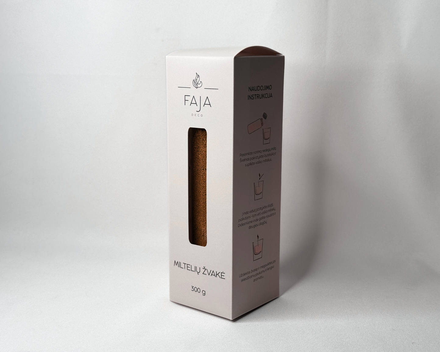 Miltelių žvakė Choco Brown