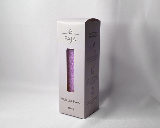 Miltelių žvakė Lavender